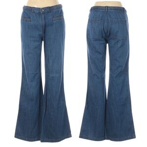Gap 1969 10/33 Rope Detail Flared Jeans